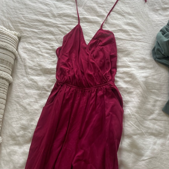 Ankle length jumpsuit from Lulu’s, worn once, perfect condition. Size small - Picture 2 of 3